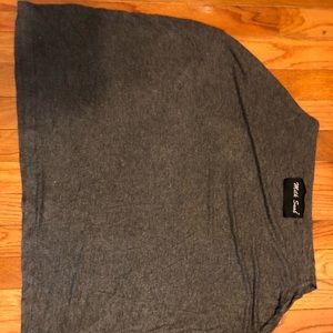EUC gray milk snob cover